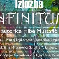 Izložba 'Infinitum' Hibe Mustafić večeras u Muzeju književnosti i pozorišne umjetnosti BiH
