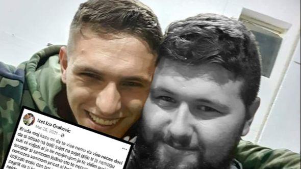 Poruka koju je Izet Grahović objavio nakon što mu je ubijen brat Hasan - Avaz