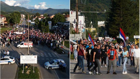 Debakl protesta u Istočnom Sarajevu - Avaz