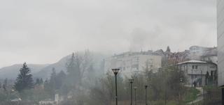 Zapalio se dimnjak u naselju Koševsko brdo