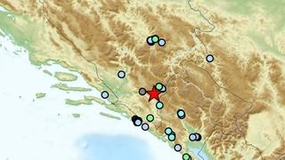 Još jedan zemljotres pogodio Hercegovinu