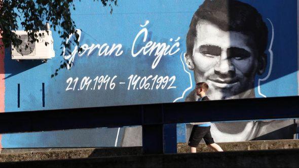 Mural posvećen Goranu Čengiću - Avaz